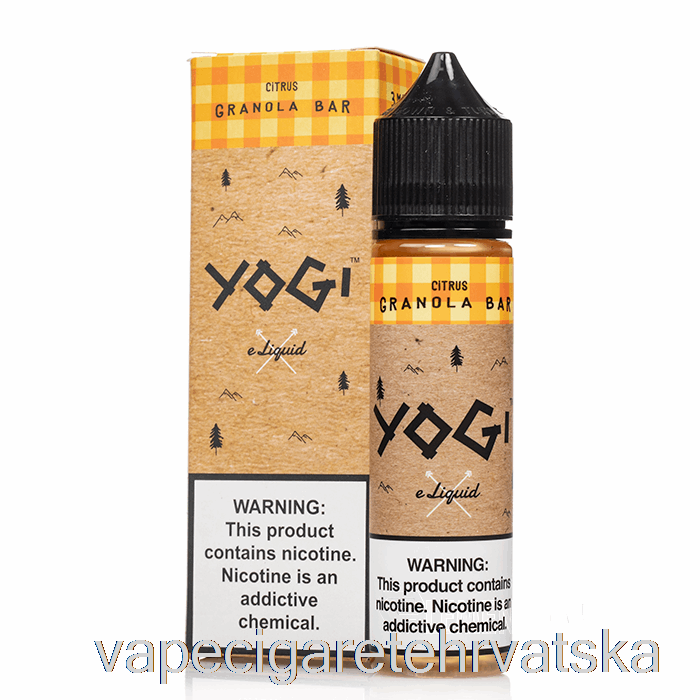 Vape Cigarete Citrus Granola Bar - Yogi E-tekućina - 60 Ml 3 Mg